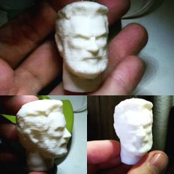 OLD LOGAN INSPIRITED FIGURE HEAD