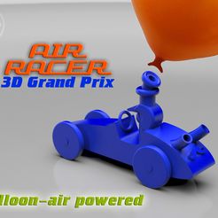 AIR-RACER_Model_V1-02.jpg Descargar archivo STL gratis AIR RACER -3D Grand Prix- • Modelo imprimible en 3D, BonGarcon