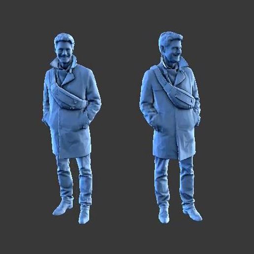 CHARACTER MAN FIGURE A73 3D model