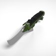 010.jpg New green Goblin knife 3D printed model