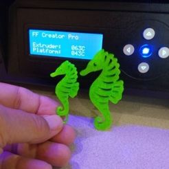 seahorse_1.jpg STL-Datei Seahorse key fob kostenlos・3D-druckbares Objekt zum herunterladen
