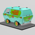 8.png Mystery Machine Scale auto from Scooby-Doo! Normal version and Drag Racing version