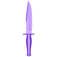 full.OBJ Coltello da combattimento di Residual Evil 2 (remake) per cosplay – modello stampato in 3D