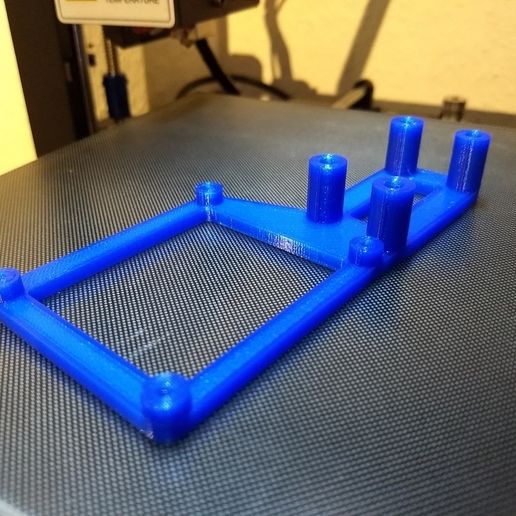 3D-Freunde V2 Mosfet Holder for Anycubic i3 Mega SD Card Reader