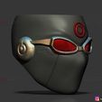 001h.jpg Ultimate Hawkeye Mask - Marvel Comics Cosplay 3D print model
