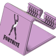 Image_1.png STL file Phone Holder Phone stand Fortnite-True heart・Model to download and 3D print