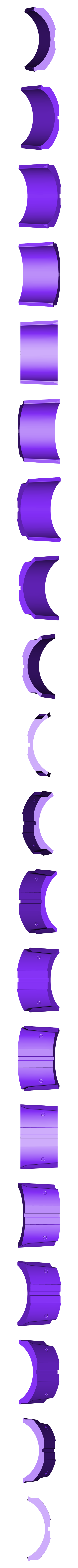 Bicep_Middle.stl Fallout Combat Armor