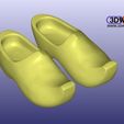 Klompen2.jpg Wooden Shoes ''Model Staphorst'' (Clogs 3D Scan)