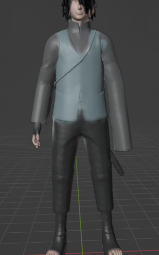 Sasuke Adult 3D model