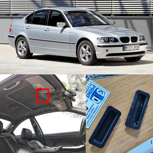 BMW E46 Sunroof Handle