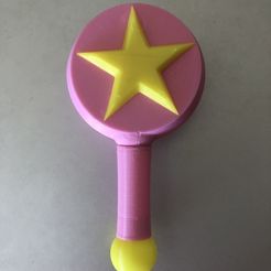 wand.jpeg Archivo 3D gratis Varita mágica sonajero para bebés・Modelo imprimible en 3D para descargar
