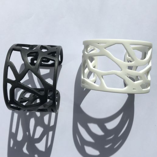 Thermoformed bracelet Mucem 3D model
