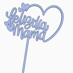 9285be748fe2fd3f76b6efed0eb39c88.jpg Fichier STL Combo x 7 toppers Mother Mothers Day Mom Mothers Day Mom Poster Cake Cake Decoration・Design à télécharger et à imprimer en 3D
