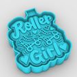 12_2.jpg Roller Girl skates #2 - freshie mold - silicone mold box