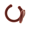 fem-jewel-27 v6-04.png fausses lèvres nez crochet d'oreille FAUX PIERCAGE DE NIPPLE Femme homme Non-perçage Bijoux corporels Poids de bondage Femme DREADLOCK BEAD BEADS RING LIPS EAR femJ-27 version 3d print cnc