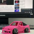 IMG_9811.jpg Файл STL Набор для создания модели автомобиля Nissan 200sx Tooned・Идея 3D-печати для скачивания