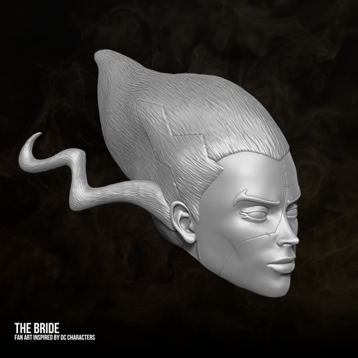 6.png The Bride DC fan art 3D printable files for action figures