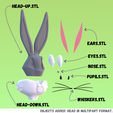 Texto-del-párrafo.png Bugs bunny urban vibes Fan art (multiparts/3mf)