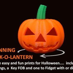 6d877168b692ac79feb666efeb48f8b9_display_large.jpg Archivo STL gratis Jack-o-Lanterna giratoria・Modelo imprimible en 3D para descargar