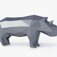 rhino_view050015.jpg Low Poly Rhinoceros