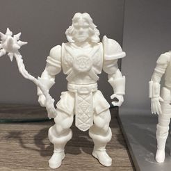 Masters of the Universe Style, Castlevania, Simon Belmont, Vintage Style, Action figure ,pour impression 3D