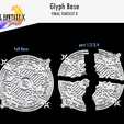 Glyph-base.png Diorama Final fantasy X - Tidus + Yuna + Yuna ffx-2 + Yuna sexy version +  Extra Glyph base