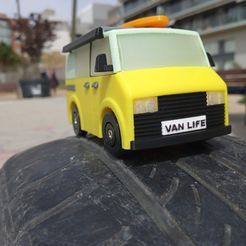 CAMPERVAN-MAIN-OUTDOOR-02-DAVID-CREATES-IT.jpg Файл STL Игрушка для кемперов. Комплект досок для серфинга.・Шаблон для 3D-печати для загрузки