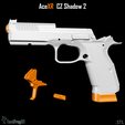 333.png Aparelho Ace XR CZ Shadow-2 - Kit de armação de pistola VR para Meta Quest 2/3/3S | ACEXR CZ