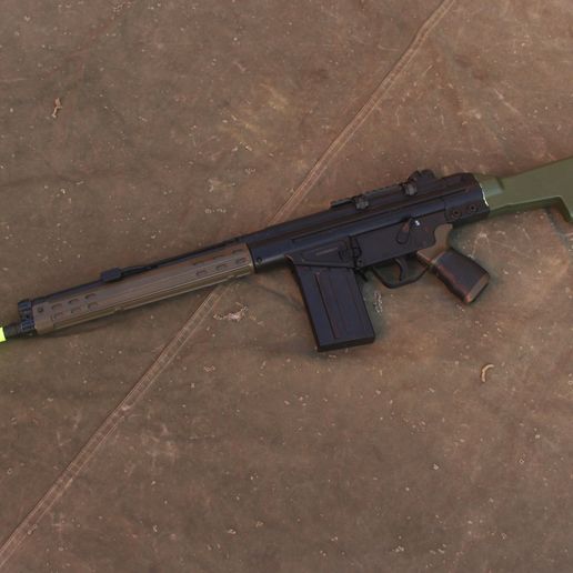 🪖 HK G3 STOCK | MOD. 2・ STL File for 3D printing・Cults