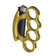 03.jpg FireFister - Brass Knuckles case for Bic Slim Lighter