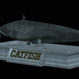 Catfish-statue-17.png fish wels catfish / Silurus glanis statue detailed texture for 3d printing