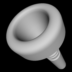 Unity-made-in-Germany-oversize-trumpet-shank-signal-horn-mouthpiece-1.png "Unity" signal/parforce horn mouthpiece 3D rendering