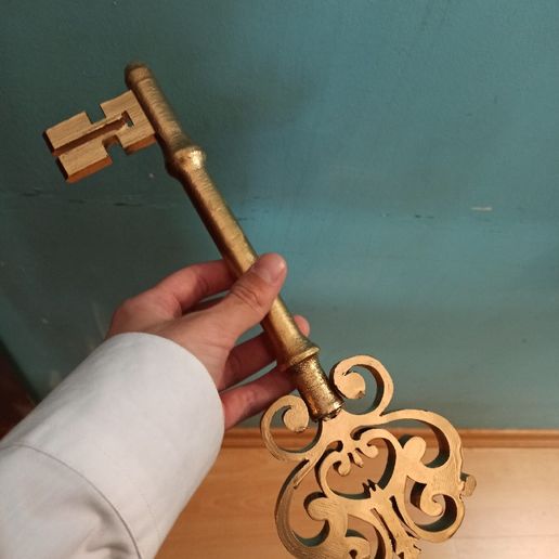 🔑 Big key・ STL File for ・Cults