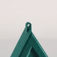 Subtractive-Triangle-Ornament-by-Slimprint,-SBT1-4.jpg Subtractive Triangle Tree Ornament, Christmas Decor by Slimprint