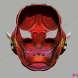 05.jpg Japanese Lion Mask - Devil Mask - Hannya Mask - Halloween cosplay