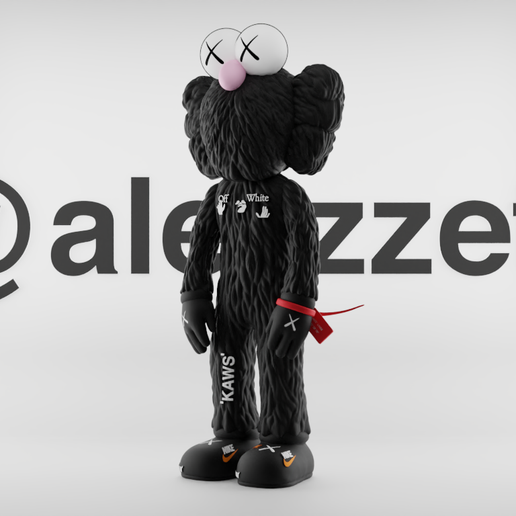【早い者勝ち！】 KAWS BFF  EDITION KAWS BFF Open Edition Vinyl Figure Blue - US