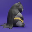 0003.jpg SAD AND LETHARGIC BATMAN CAT FIGURE FOR 3D PRINTING