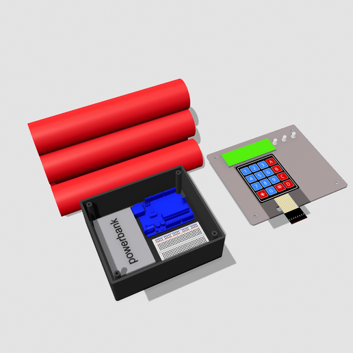 💣 c4 bomb game arduino airsoft・ STL File for 3D printing・Cults