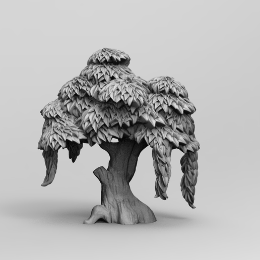 🌳 Tree Set - Smale Scale Diorama・ 3D File for ・Cults
