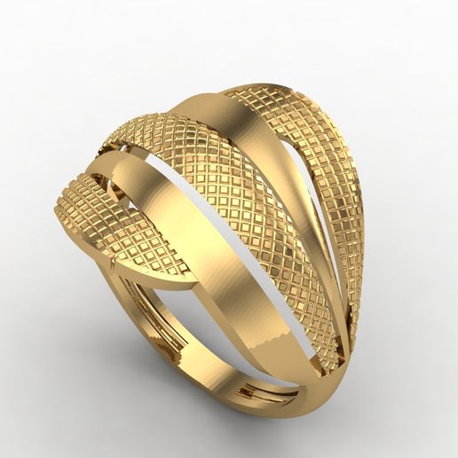 Lightweight Women Ring Jewlery Rings For Women STL 3DM 3D JEWELLERY 3D model