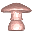model.png Low poly mushroom
