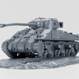 1.png Destroyed Sherman Firefly VC (UK, WW2)