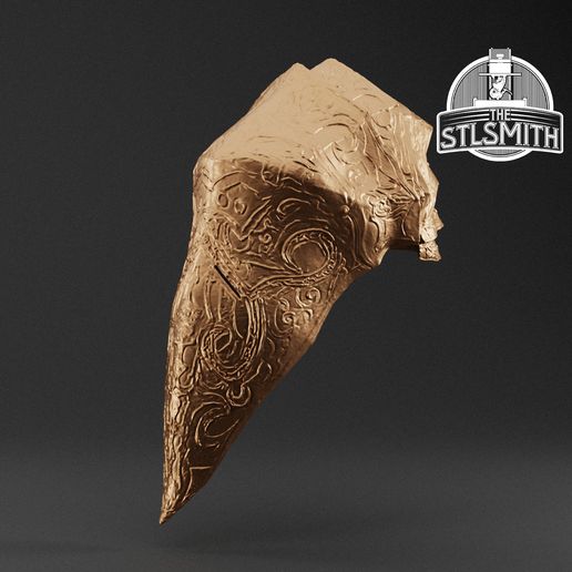 📁 Shadow Mask Dark Souls Life Size Prop STL・ STL File for 3D printing・Cults