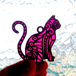 Capture d’écran 2018-04-27 à 12.01.59.png Archivo STL gratis Llavero gato・Objeto de impresión 3D para descargar, 3dlito