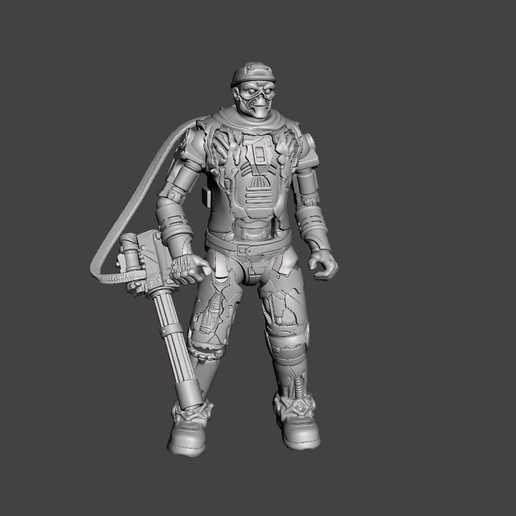 🎨 FAN ART TERMINATOR T-600 INFILTRATOR 2・ OBJ File for 3D printing・Cults