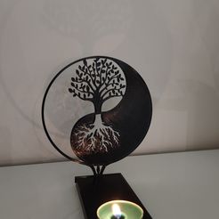 1670104156298.jpg STL file Candlestick - Yin yang・Design to download and 3D print