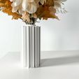 untitled-2113.jpg The Unda Vase, Modern and Unique Home Decor for Dried and Preserved Flower Arrangement  | STL File