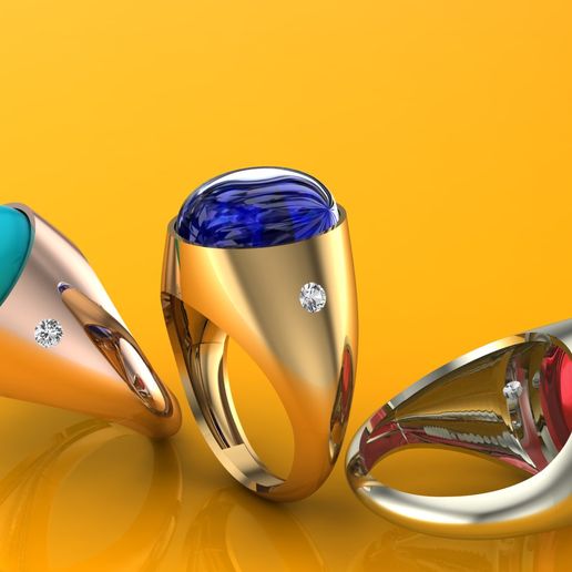 Signet Ring 3D model