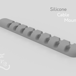 Cablemount.png Silicone cable mount