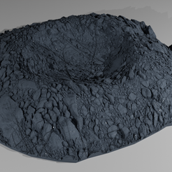 ovw.png Free STL file crater・Design to download and 3D print